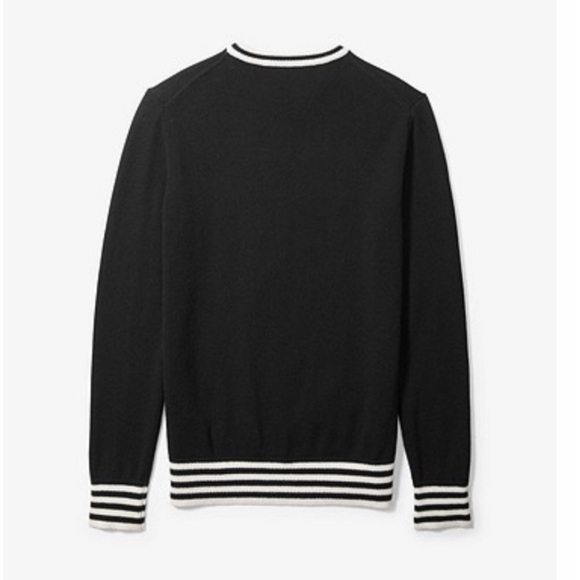 Michael Kors Collection LOVE ONLY NO HATE Cashmere sweater size L - Picture 4 of 10